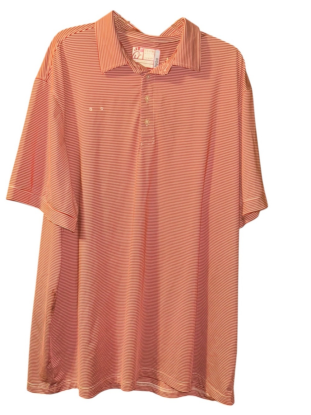 Chickfila oobe leadership red stripe short sleeve polo size 2X XXL chick-fil-a
